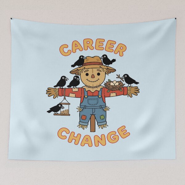 Item preview, Career Change – Friendly Scarecrow designed and sold by Regal Rev.