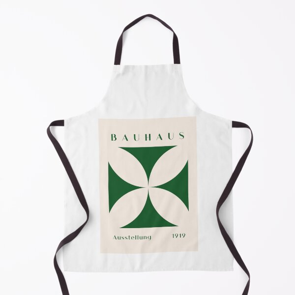 Item preview, Bauhaus Ausstellung Dark Green Geometric Cross designed and sold by FaizArtShop.