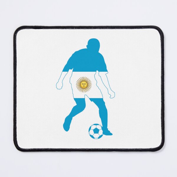 Item preview, Argentina Football Silhouette Gold - World Cup 2026 designed and sold by Wolagno.