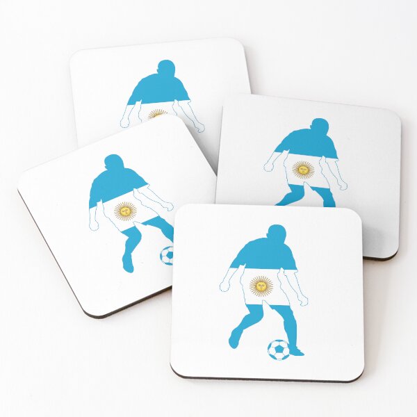 Item preview, Argentina Football Silhouette Gold - World Cup 2026 designed and sold by Wolagno.