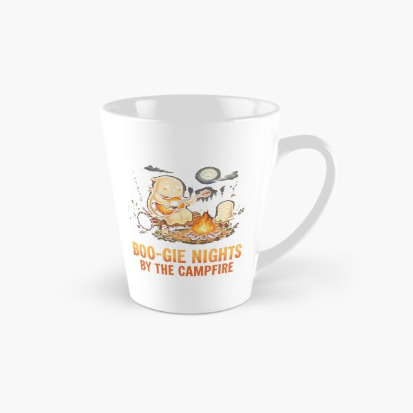Item preview, Boo-gie Nights by the Campfire – Funny Ghost Guitar Halloween Camping Classic T-Shirt designed and sold by Voila-creative.