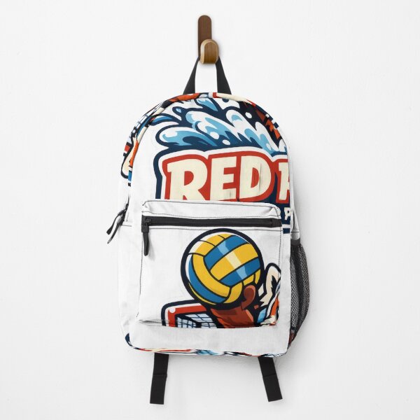 Item preview, Red Panda Water Polo Retro Sports Mascot designed and sold by TheRealTaria.