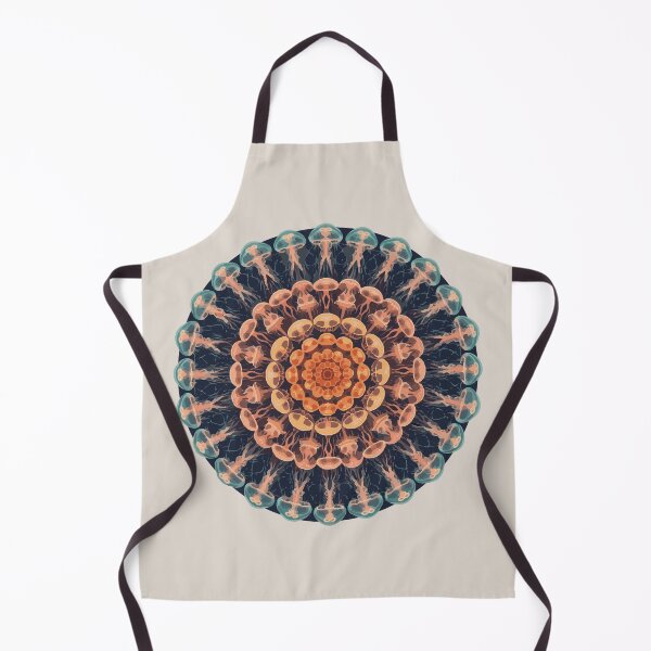 Item preview, Colorful Jellyfish Vibrant Jellyfish Mandala Pattern designed and sold by AbderraimArt.