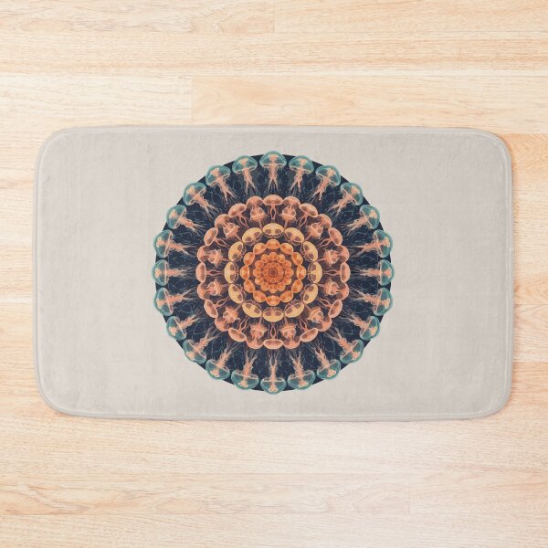 Item preview, Colorful Jellyfish Vibrant Jellyfish Mandala Pattern designed and sold by AbderraimArt.