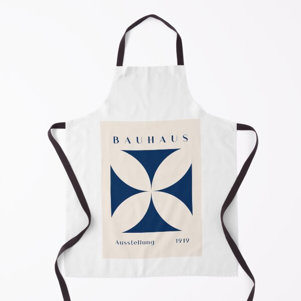 Item preview, Bauhaus Ausstellung Navy Blue Geometric Cross designed and sold by FaizArtShop.