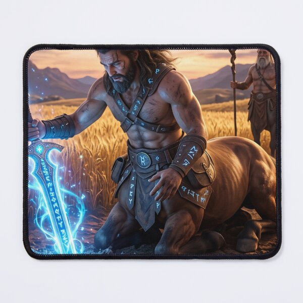 Item preview, The Chosen Centaur - Ancient Magic Weapon Art designed and sold by shubhfashion.