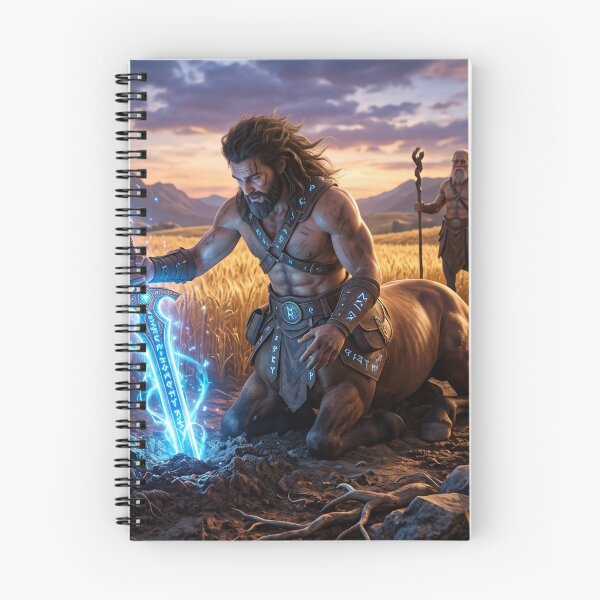 Item preview, The Chosen Centaur - Ancient Magic Weapon Art designed and sold by shubhfashion.