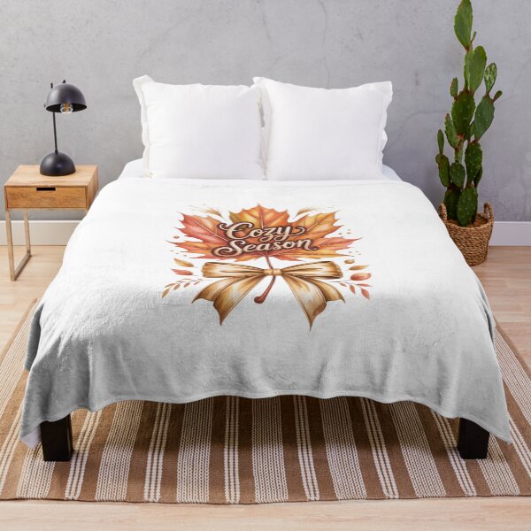 Item preview, Cozy Autumn Leaf designed and sold by jkrphoto.