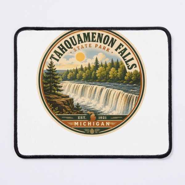 Item preview, Tahquamenon Falls State Park Michigan Travel Nature Waterfall designed and sold by Simsimah26Parks.