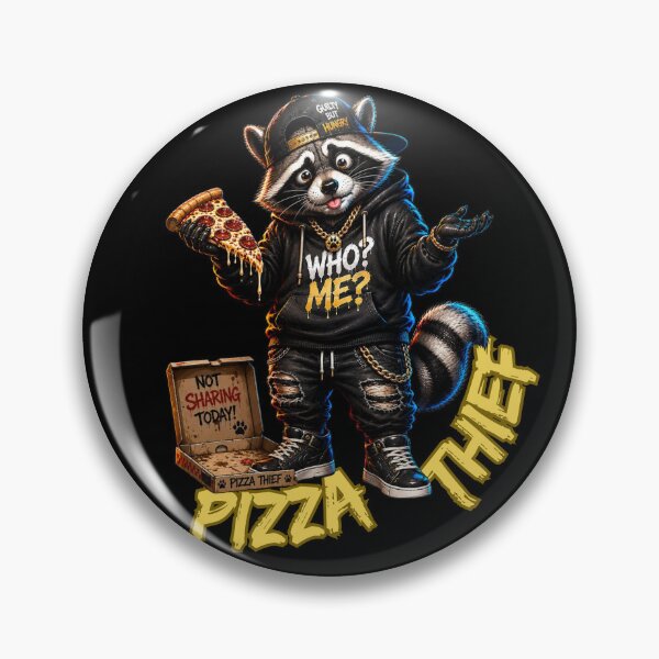 Item preview, Funny Raccoon Pizza Thief designed and sold by WRParadise.