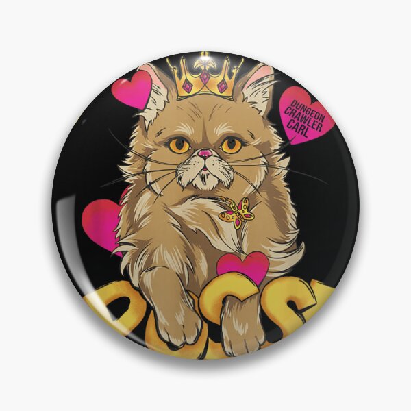 Item preview, Cute Fluffy Princess Cat Royal Crown Pink Hearts Fantasy Graphic designed and sold by TrevorCantela.