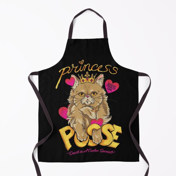 Item preview, Cute Fluffy Princess Cat Royal Crown Pink Hearts Fantasy Graphic designed and sold by TrevorCantela.
