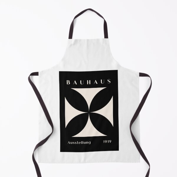Item preview, Bauhaus Ausstellung Black And Cream Geometric Cross designed and sold by FaizArtShop.
