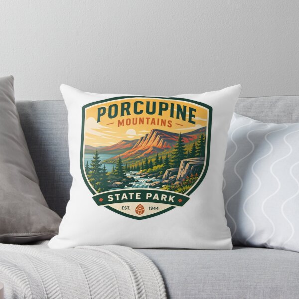 Item preview, Porcupine Mountains State Park Est. 1944 Michigan Outdoor Hiking Nature Travel Souvenir designed and sold by Simsimah26Parks.
