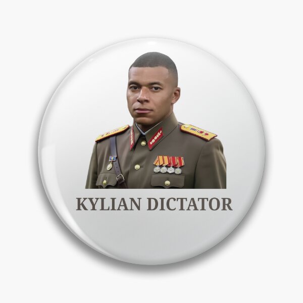 Item preview, Kylian Mbappe dictator meme designed and sold by GraphicGaze13.