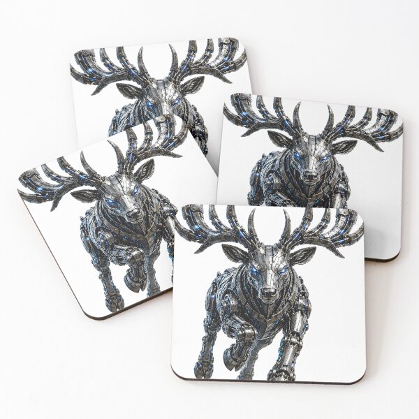 Item preview, Steel Stag V5 – Industrial Cyber Stag Robot | Mechanical Deer | Steelcoat Studio designed and sold by SteelCoat Studio.