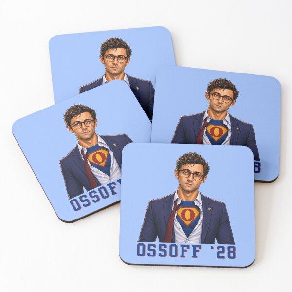 Item preview, Ossoff ’28 Presidential Campaign Portrait designed and sold by SimplyJasper.