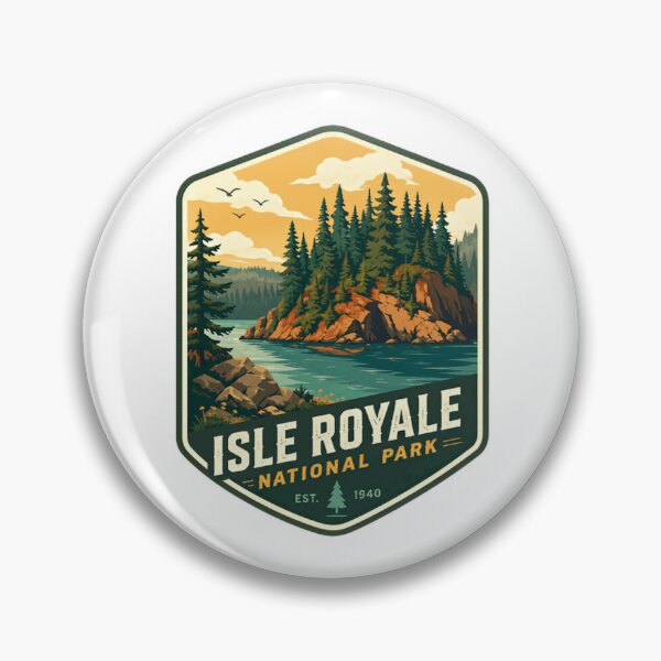 Item preview, Isle Royale National Park Est. 1940 Michigan Travel Souvenir Visitor designed and sold by Simsimah26Parks.