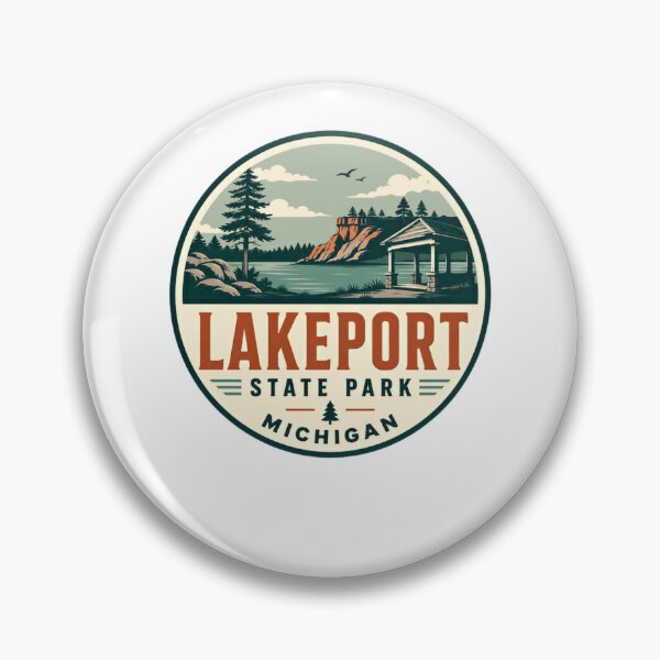 Item preview, Lakeport State Park Michigan Travel Souvenir Vacation Gift designed and sold by Simsimah26Parks.
