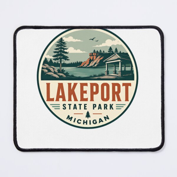 Item preview, Lakeport State Park Michigan Travel Souvenir Vacation Gift designed and sold by Simsimah26Parks.