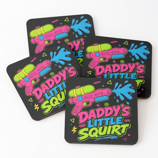 Item preview, Retro 90s Daddy's Little Squirt Water Gun designed and sold by Imaginationbeyond.
