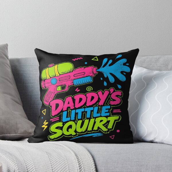 Item preview, Retro 90s Daddy's Little Squirt Water Gun designed and sold by Imaginationbeyond.
