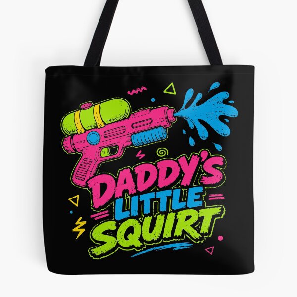 Item preview, Retro 90s Daddy's Little Squirt Water Gun designed and sold by Imaginationbeyond.