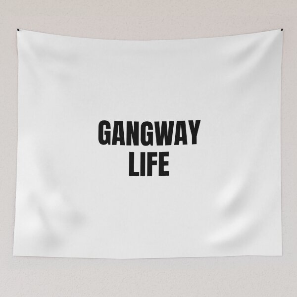 Item preview, Gangway Life (Black) designed and sold by ShipCrewNation.