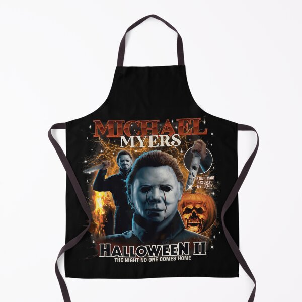 Item preview, Michael Myers Halloween II Horror Movie Knife Fire Pumpkin Graphic designed and sold by TrevorCantela.