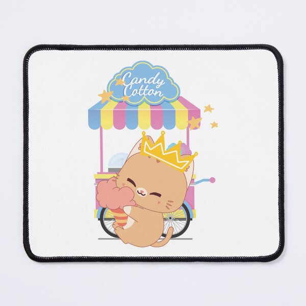Item preview, Cute Kawaii Cat Cotton Candy designed and sold by yuki-hana.