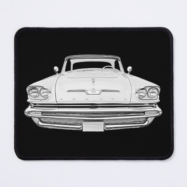 Item preview, DeSoto Firedome 1957 classic American car monochrome designed and sold by soitwouldseem.