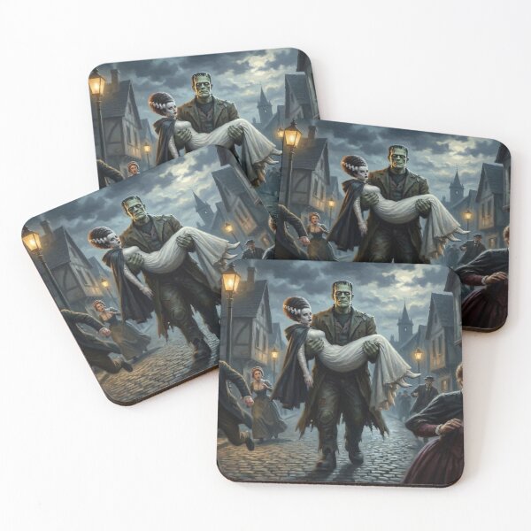 Item preview, Frankenstein and his bride designed and sold by oldwestcowboy.