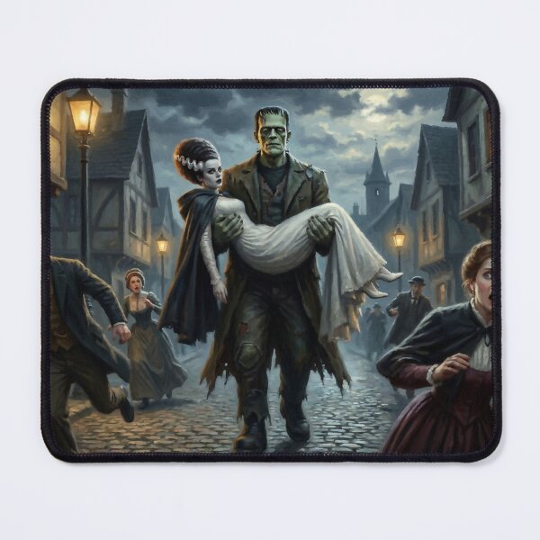 Item preview, Frankenstein and his bride designed and sold by oldwestcowboy.
