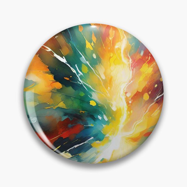Item preview, Cosmic Burst - Explosion of colors and abstract energy designed and sold by NeyhineAngelionShop.