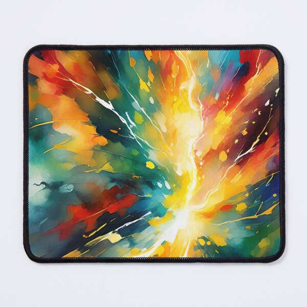 Item preview, Cosmic Burst - Explosion of colors and abstract energy designed and sold by NeyhineAngelionShop.