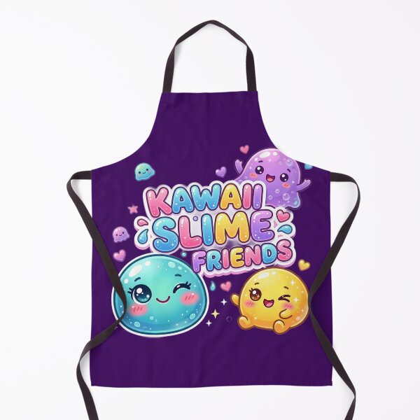 Item preview, Kawaii Slime Friends Cute Pastel Cartoon Sticker | Adorable Bubble Slime Character | Kawaii Aesthetic Gift designed and sold by Bhaskar Digital Art.