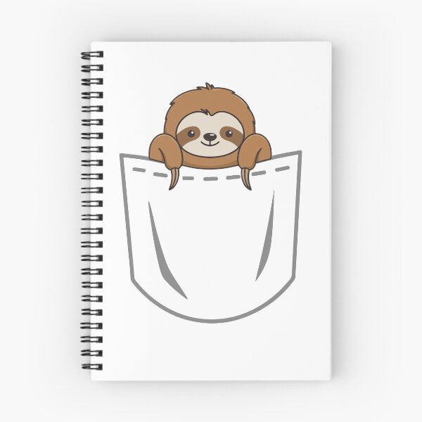 Item preview, Cute Pocket Sloth designed and sold by BobaTeeStore.