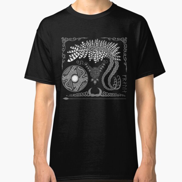 Freyja - Grey Classic T-Shirt