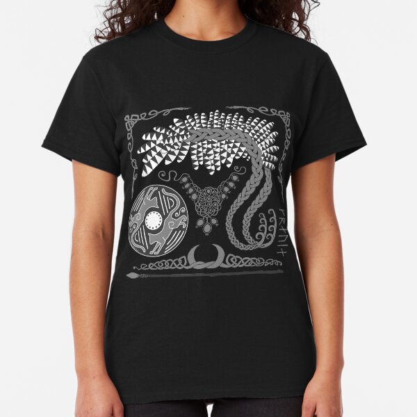 Freyja - Grey Classic T-Shirt