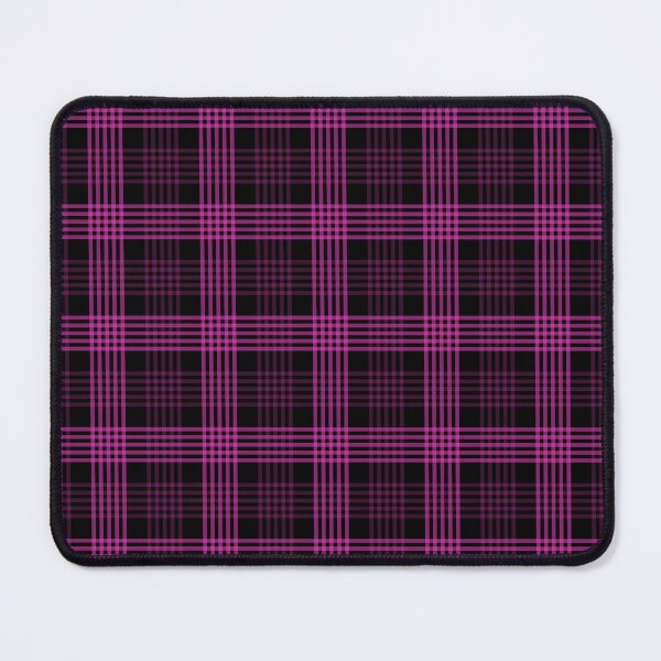 Item preview, Plaid Pattern (pink lines on black) designed and sold by JMParadis.
