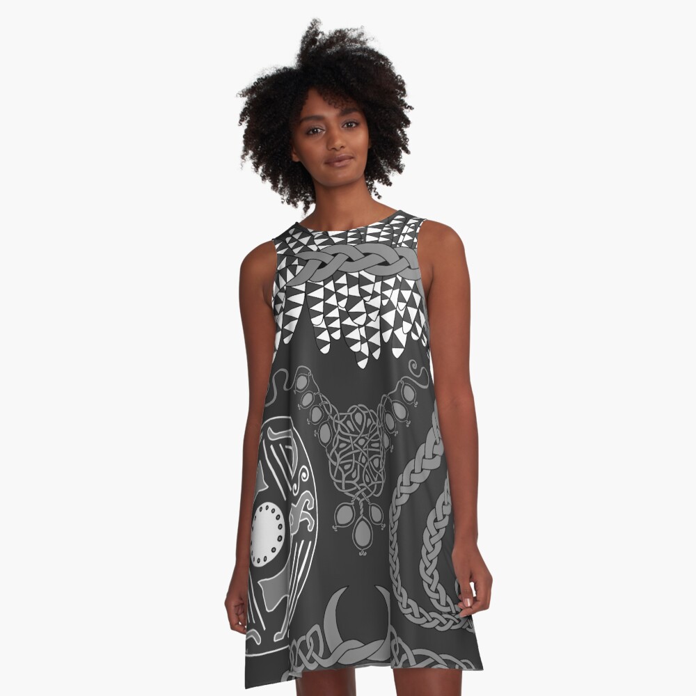 Item preview, A-Line Dress designed and sold by CorpseCafe.