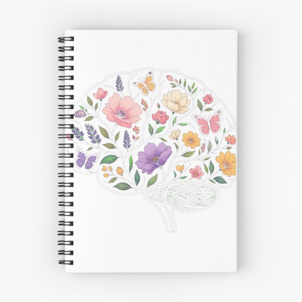 Item preview, Floral Brain Awareness designed and sold by Ahmed Nedji.