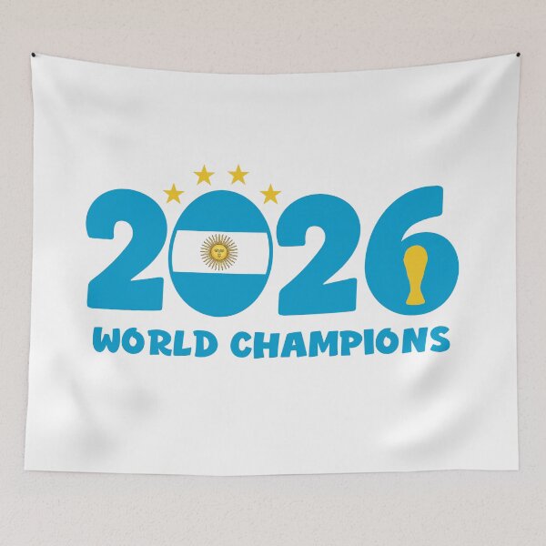 Item preview, Vamos Argentina - Champions 2026 Retro Vector designed and sold by Wolagno.