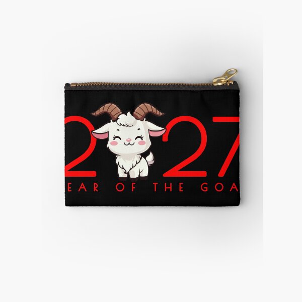 Item preview, Cartoon 2027 Chinese New Year of the Goat designed and sold by HolidayBug.