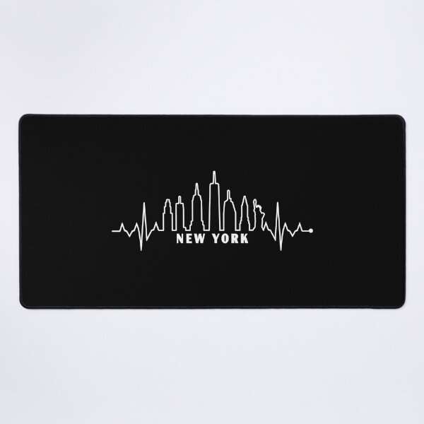 Item preview, New York City Heartbeat Skyline Design designed and sold by Dmo3HarkoArt.