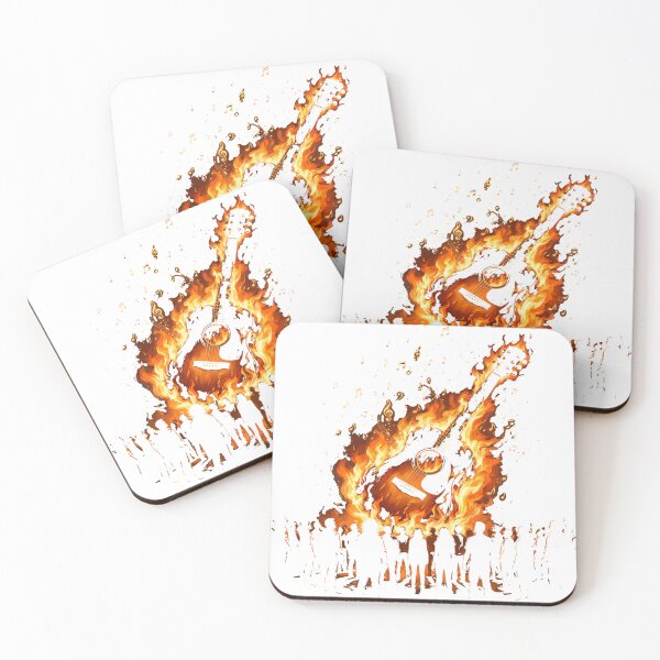 Item preview, Campfire Guitar Premium T-Shirt designed and sold by JankoZED.