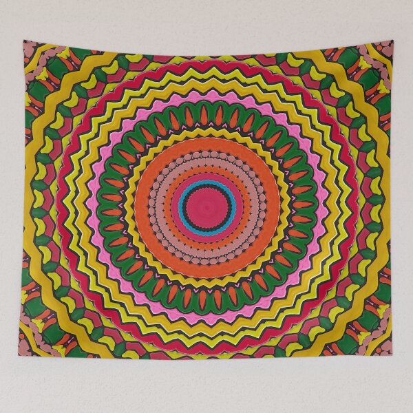 Item preview, Multicolored Circle VIII designed and sold by Gluecknika.