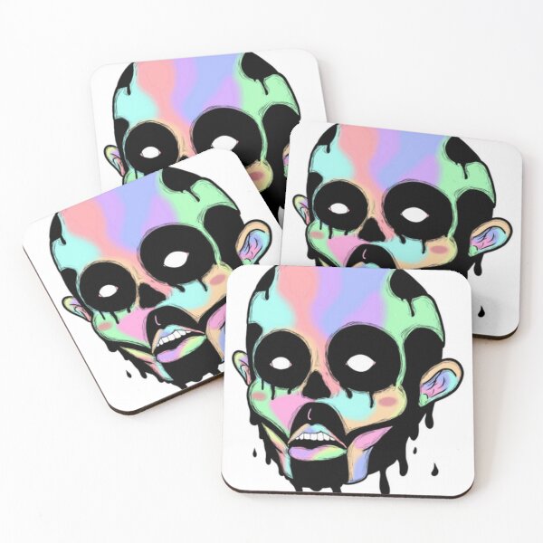 Item preview, Melting Skull (No Cross) scary designed and sold by rogersweArt.