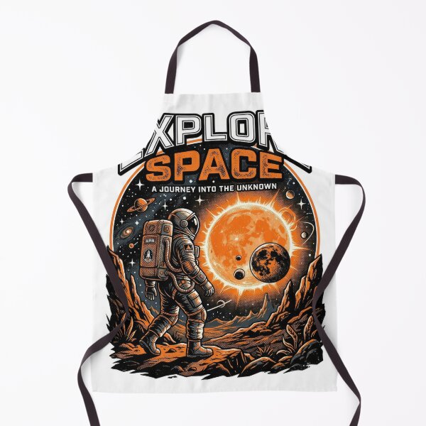 Item preview, Explore Space Astronaut Retro Vector Illustration designed and sold by Rahat3344.