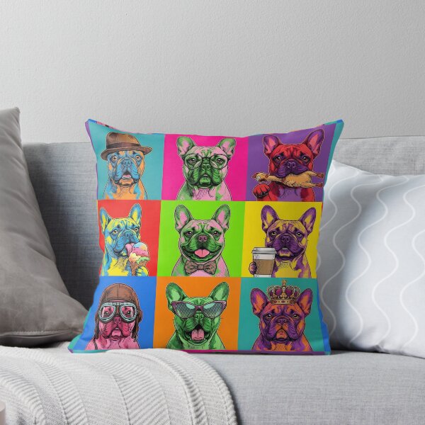 Item preview, Funny French Bulldog Pop Art Cute Vintage Dog Lover designed and sold by SecretDicer.